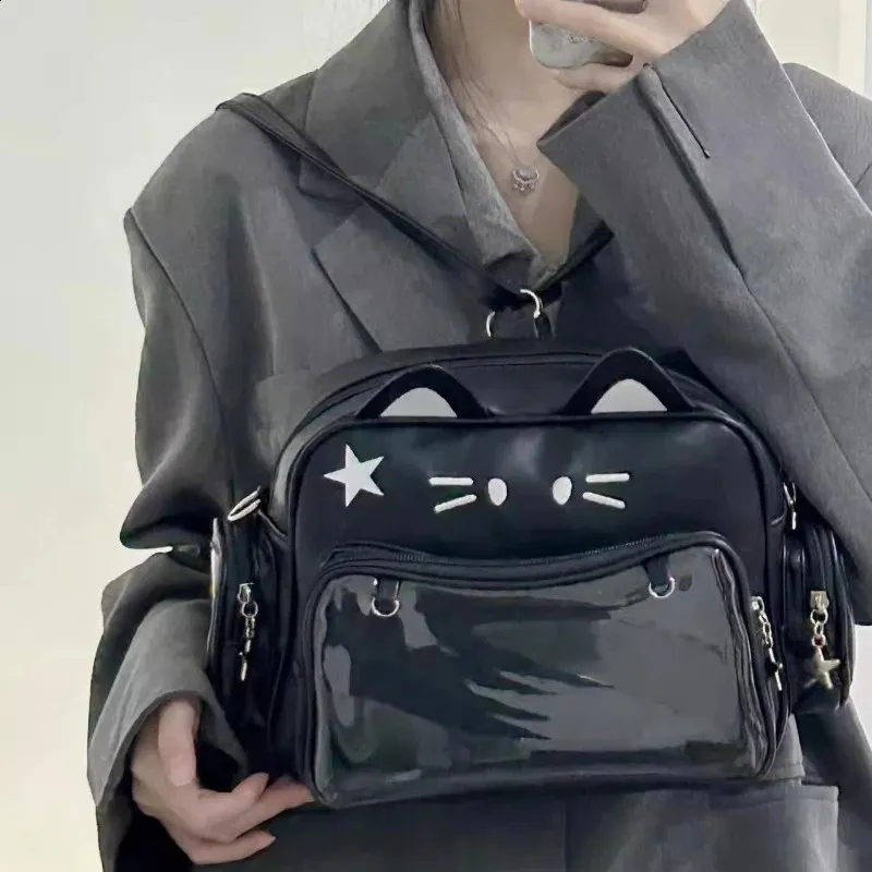 バッグ y2k faded leather shoulder bag backpack Vintage Y2k 90's Mini Backpack Shoulder Bag Purse Faux