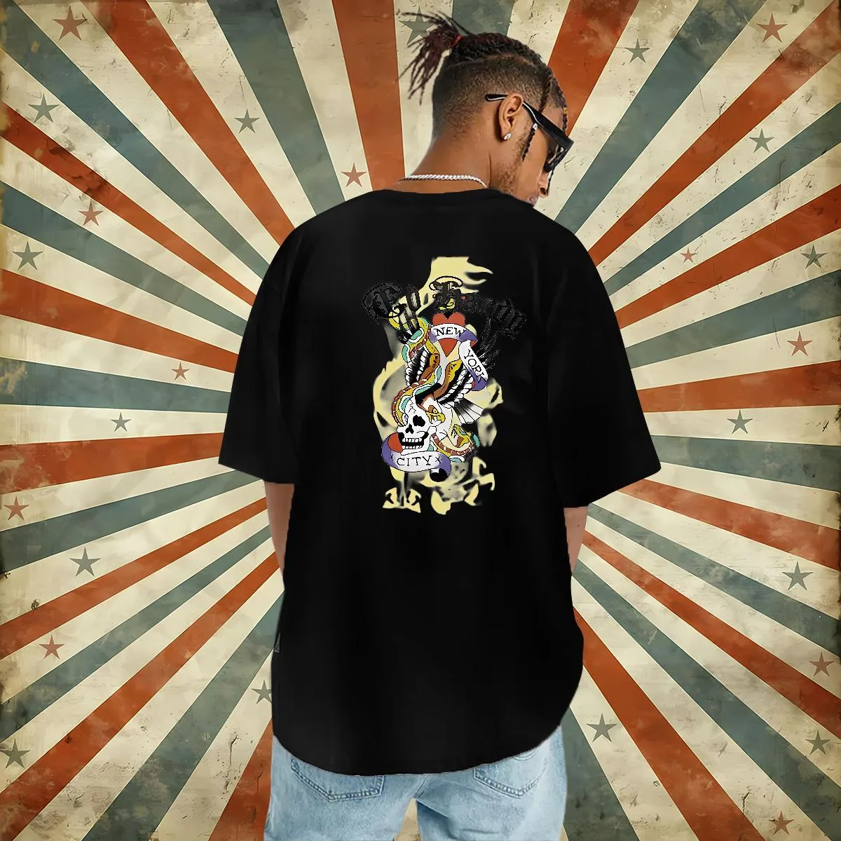 Breathable 100% Cotton T-Shirt | Loose Fit Daily Wear | Custom 