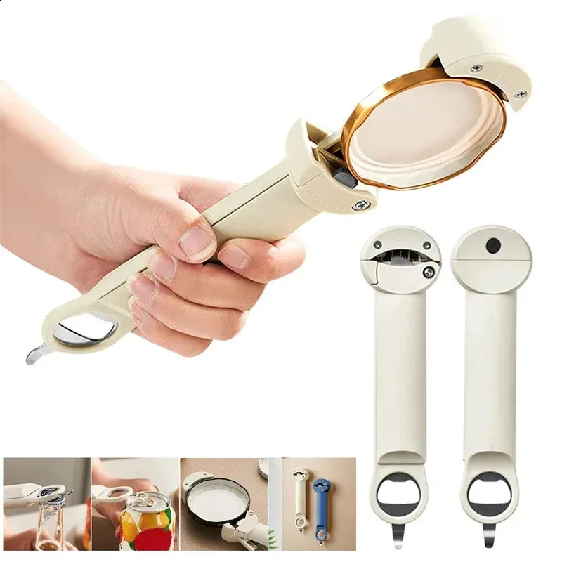 Set Di 3 Apriscatole Multiuso Per Anziani E Artritici | Facili Da Usare, Apribottiglie | Utensili Da Cucina Colorati - 2