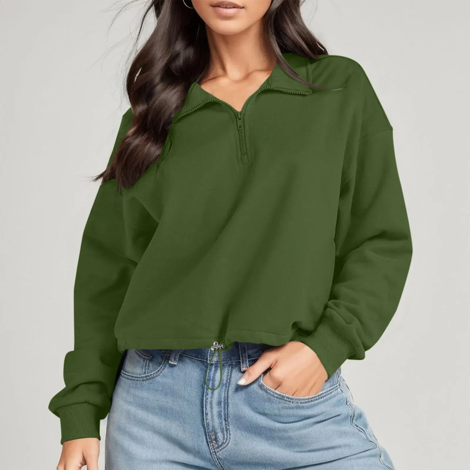 the virgins heart charm half zip sweat