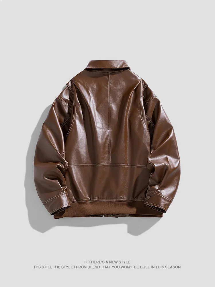 JSN235A578Leisure Sports Autumn Lovers Biker Jacket From