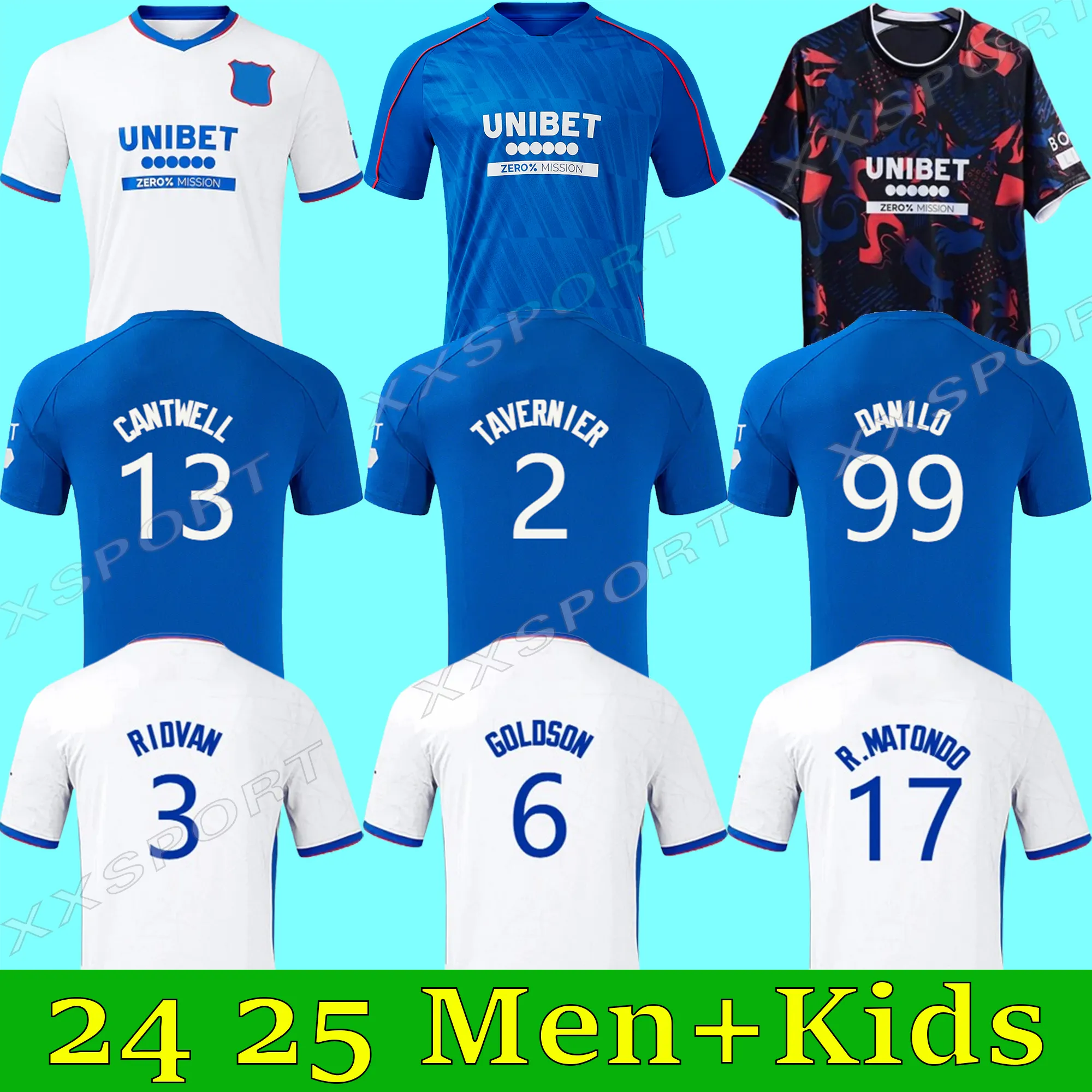 Glasgow Rangers 24/25 Home Fan Version cocogarage.jp