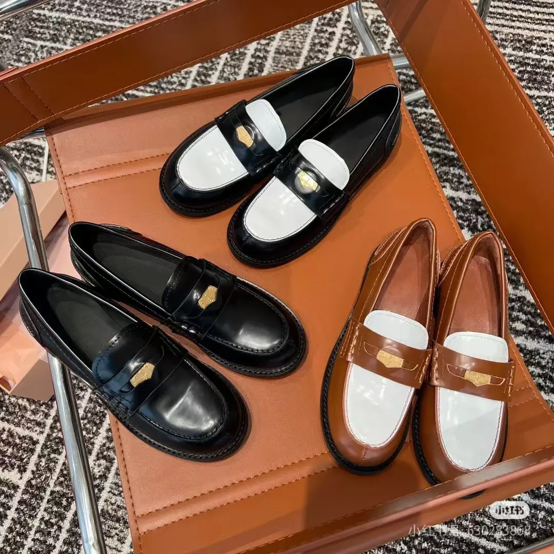 Leather soled loafers deals