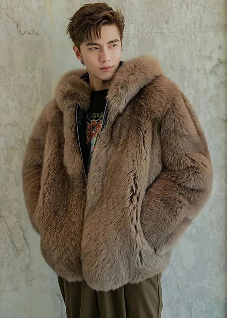 2023 Hot Cool Womens Faux Winter Coat Fluffy Short American