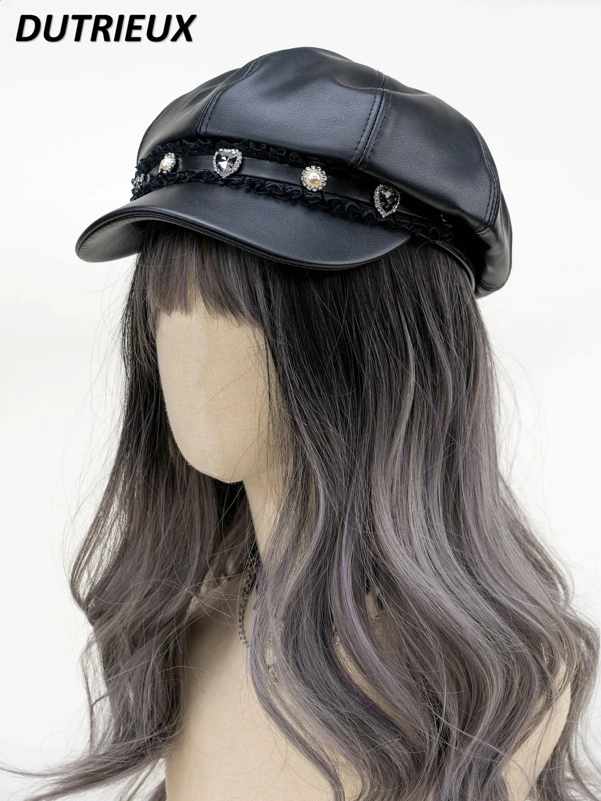 Multifunction Silk Cowboy Beret Hat, Octagonal From Landong06
