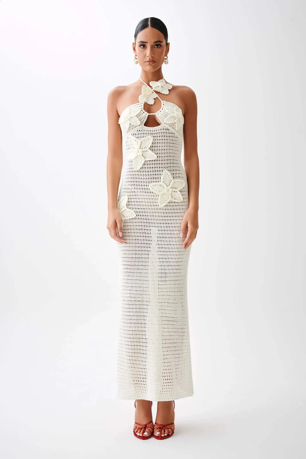 【7/21限定】yobiotop long knit dress 2024ss 7/21限定】yobiotop long knit dress 2024ss