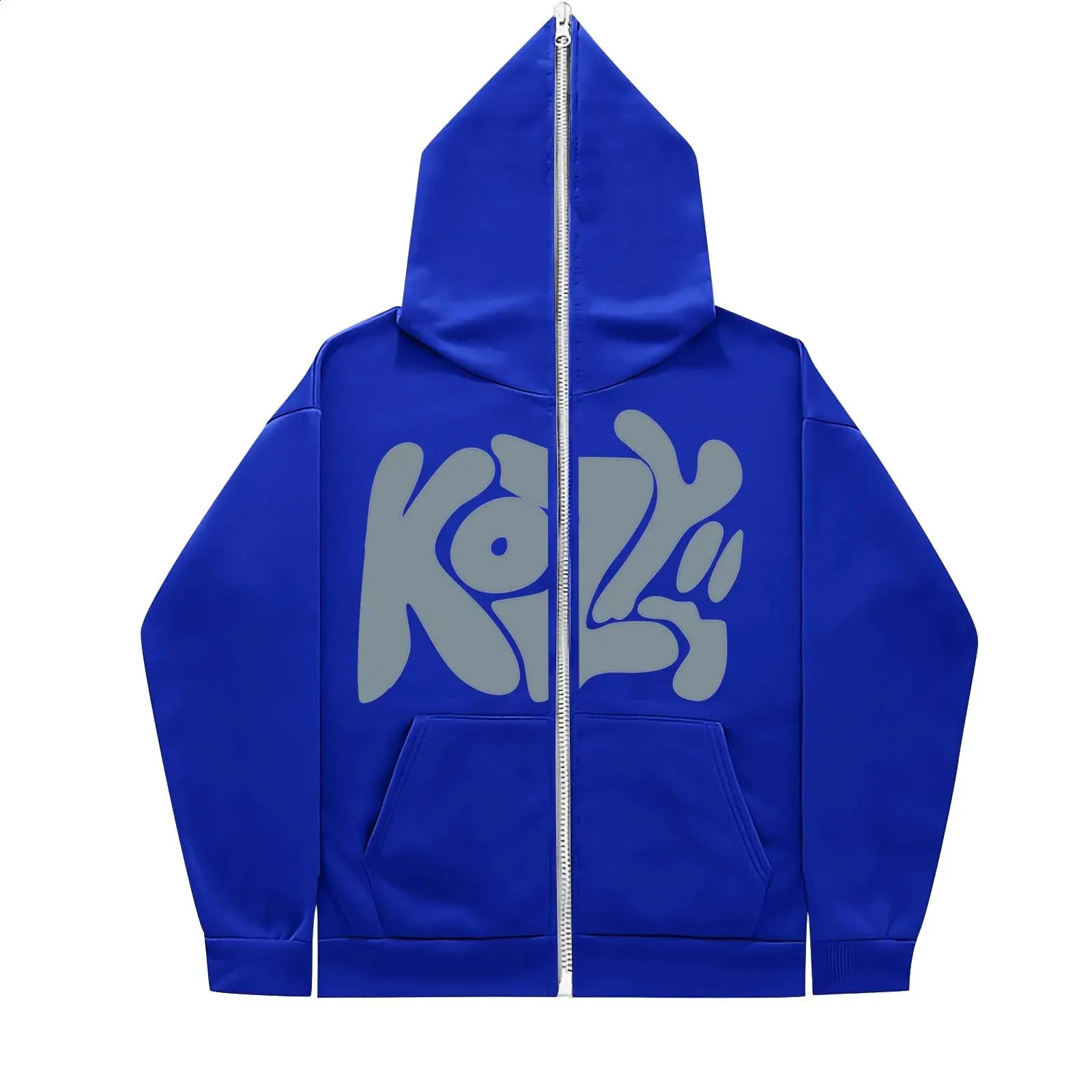 パーカー・フーディ IONSEOUL Hush Love Printed Hoodie I Love NY New York Hoodie Screen Print Heart Sweatshirt