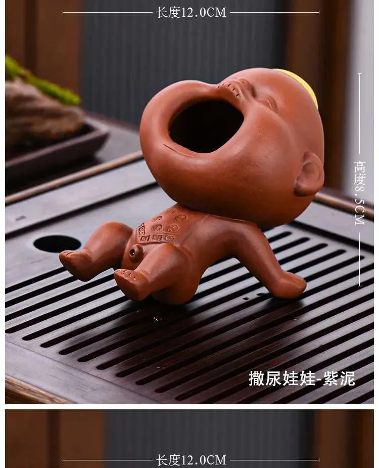 Adornos de té de cerámica púrpura, decoración de C... - Grandado Adornos de té de cerámica púrpura, decoración de C... - Grandado