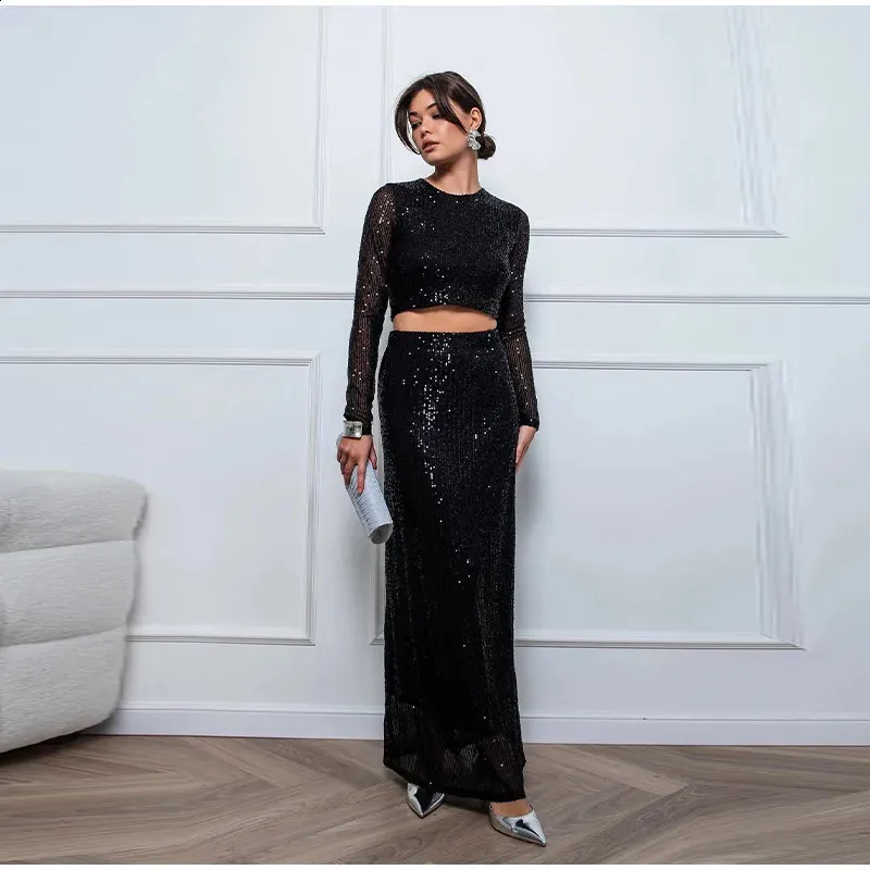 Party Wear Long Skirt With Crop Top Two Pieces Prom Evening Dress,Ivory Tulle Skirt Crop Party Wear Long Skirt With Crop Top Two Pieces Prom Evening Dress,Ivory Tulle Skirt Crop