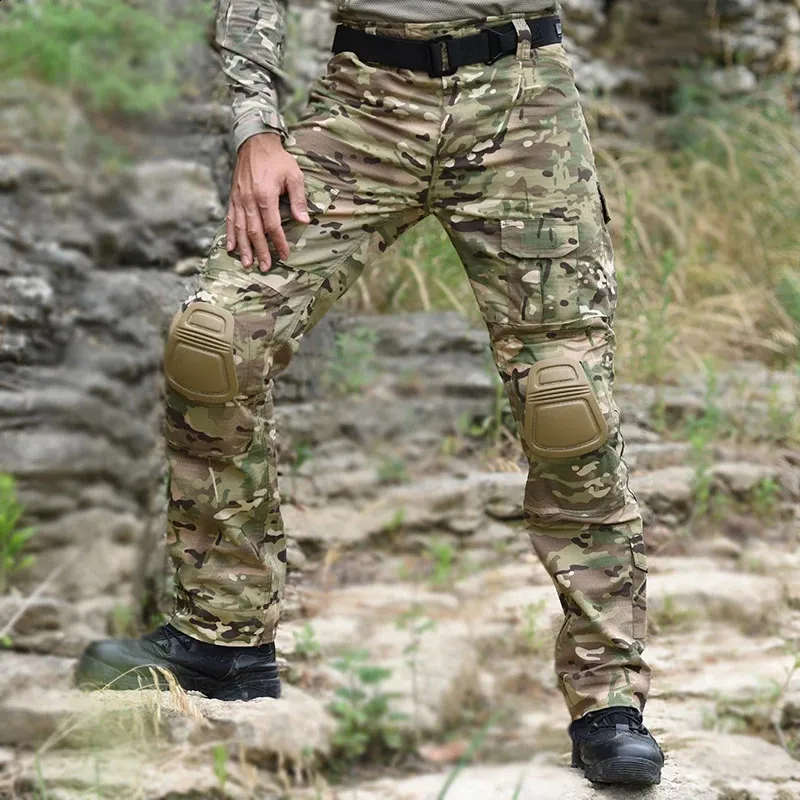 Emersongear G3 Combat Pants - Men's Duty Cargo Pants In Genuine MultiCam Camo