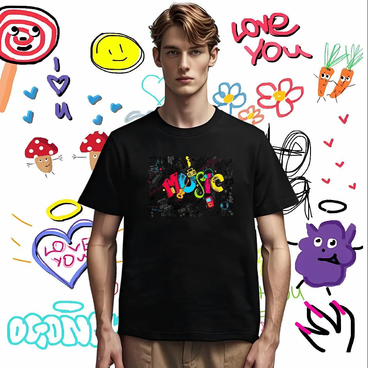 Premium Cotton T-Shirts: Breathable Comfort, Colorful Designs