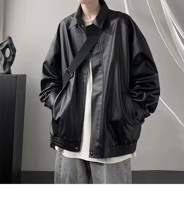 Vintage Style Mens Leather Jacket | High Quality Faux