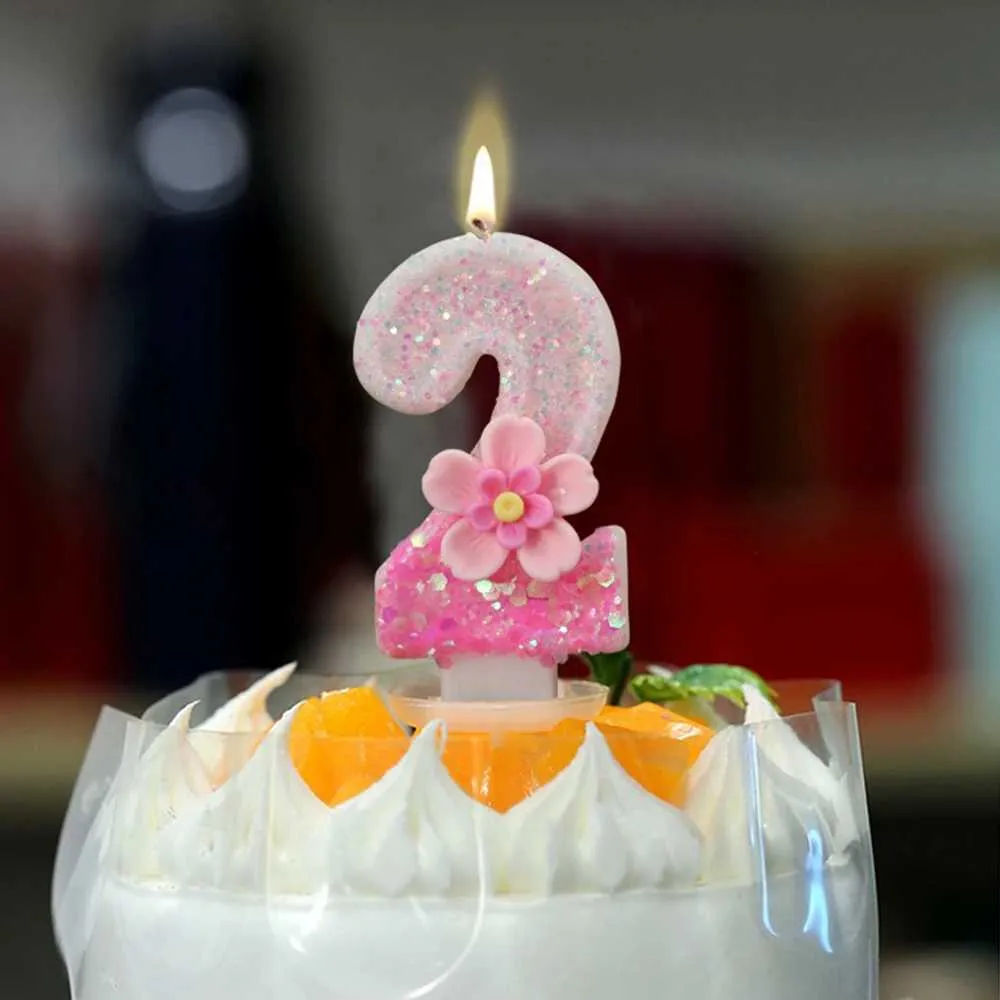 Digital Number Candle For Birthday Cake Decoration - Perfect Celebration Accessory! Shop Now For Decorative Cakes For Birthdays From Candles - Price 16.87