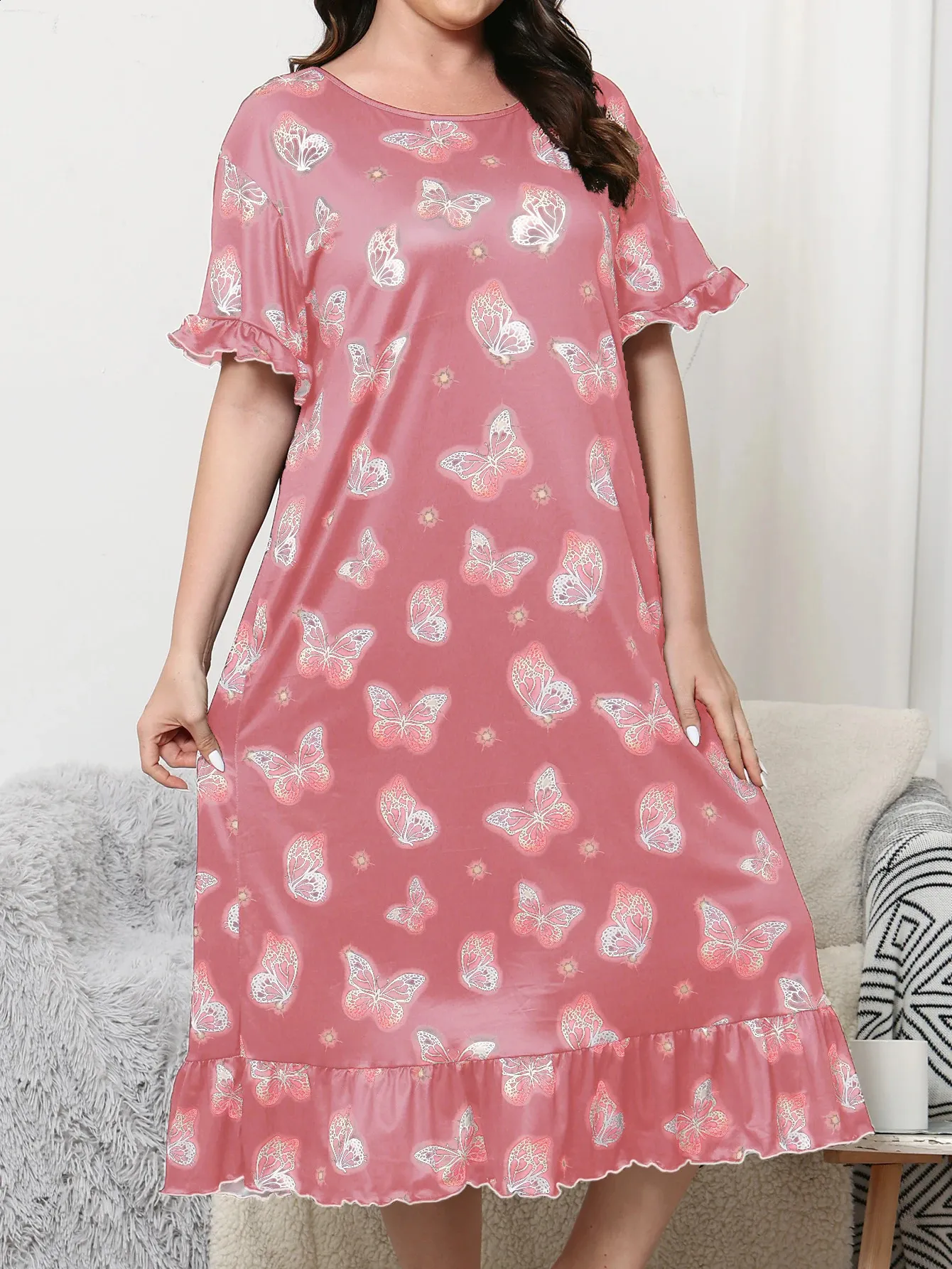 Clothes Cute Oversized Pajamas Plus Size Women's Pajama Set Cute - Main Image