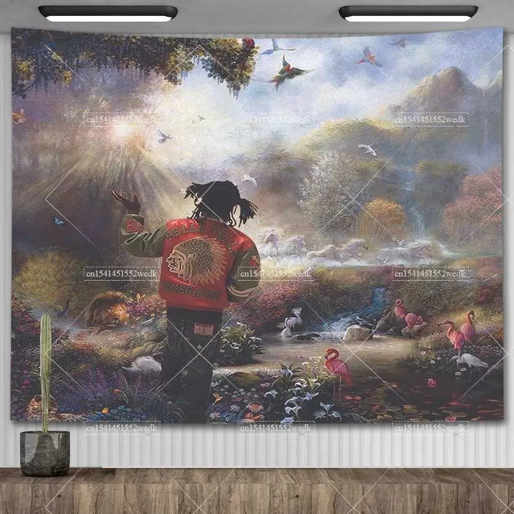 Chief Keef Garden of Eden Tapestry - Hip Hop Meme Aesthetic Wall Hanging  for Bedroom Decor from Dhgate Tapestries - price 17.13, image size:1000x1000