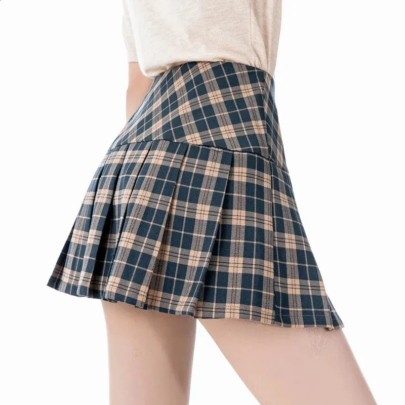 Retro High Waisted Mini Skirt with Patch Detail - Kawaii