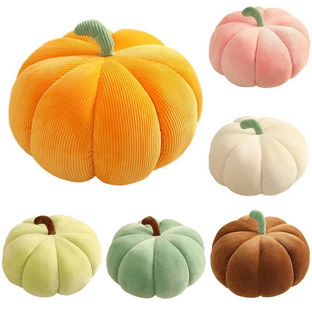 Coussin Décoratif En Peluche Citrouille, Coussin Citrouille, Décoration D'Halloween, Coussins
