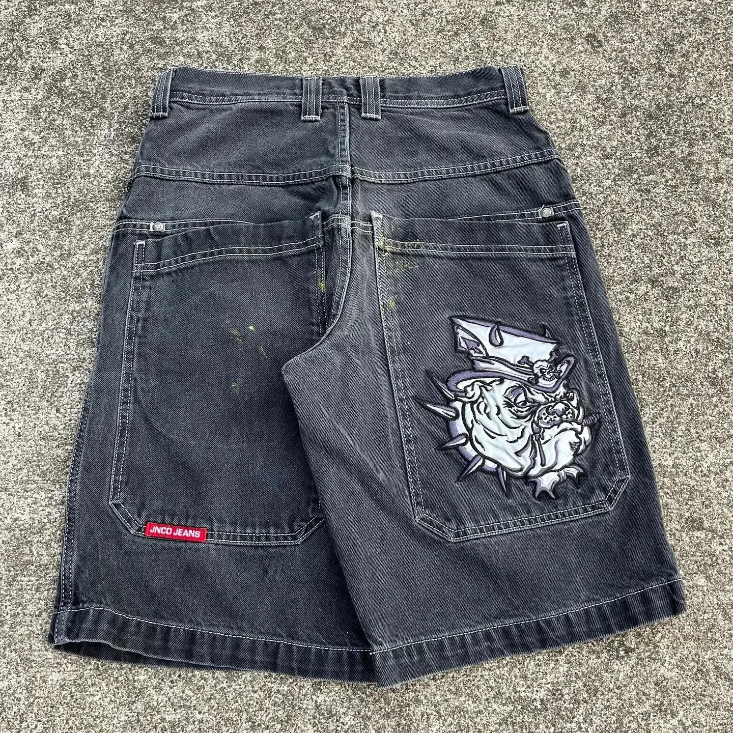 ❥❥ オルテガ柄 ❥❥  #1 DHgate.com:Y2K Fashion Jeans: Premium Denim Shorts with