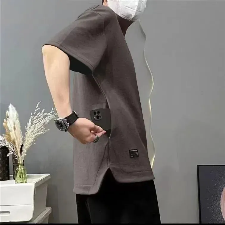 Tシャツ・カットソー HUECLOSET Finger print loose fit cotton short sleeve t-shirt DHgate.com:Womens & Mens Graphic T-Shirts: Casual, Stylish