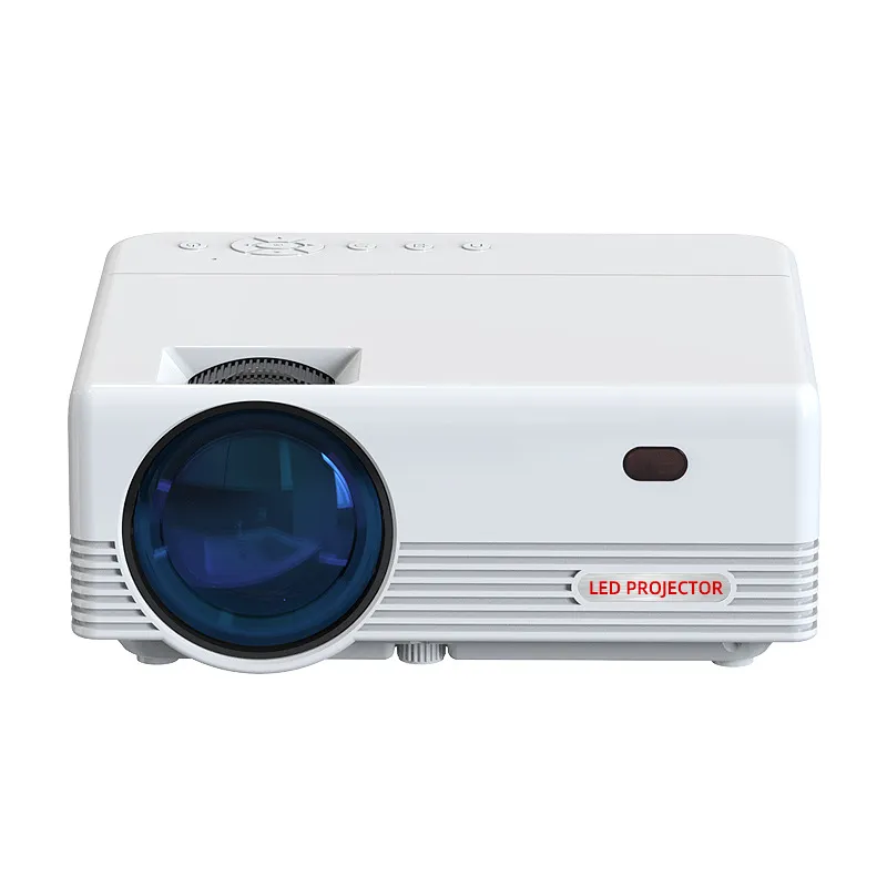 new high-definition LCD projector home portable home outdoor mobile phone wireless same screen projector