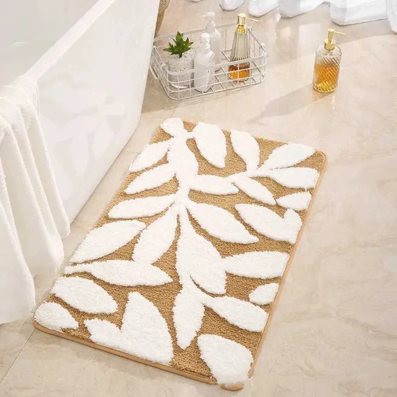 Water Absorption Rug Premium Water Absorbent Bath Rug - Soft Microfiber Blue Bath Mat, Non ...