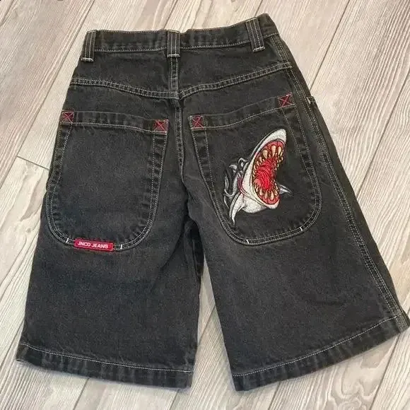 ❥❥ オルテガ柄 ❥❥  #1 DHgate.com:Y2K Fashion Jeans: Premium Denim Shorts with