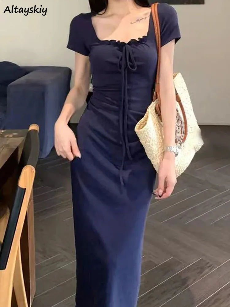 knee length dresses for ladies New Women Fashion Elegant Prom Midi Dresses Vintage Princess Female Ev –  formalgowns main image 0