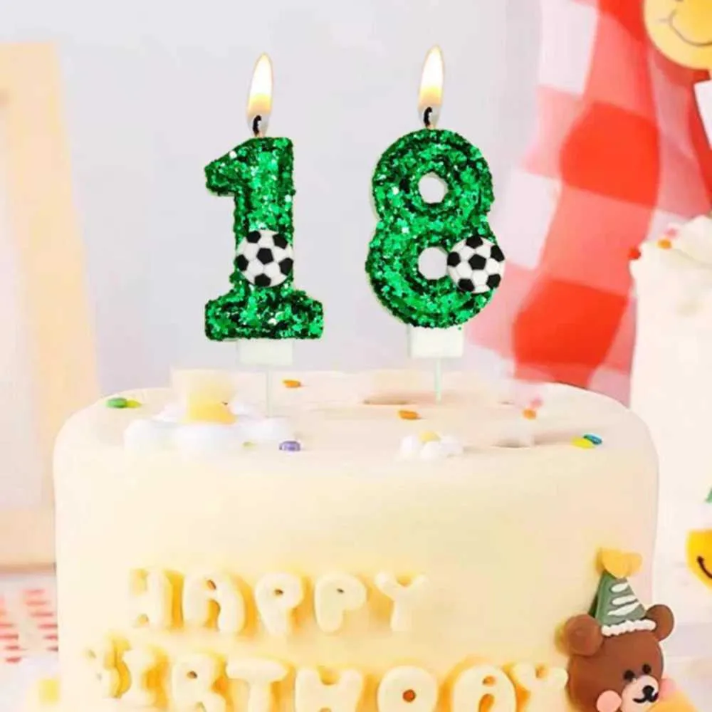 Football Birthday Candles! Creative DIY Cake Decorations for Party