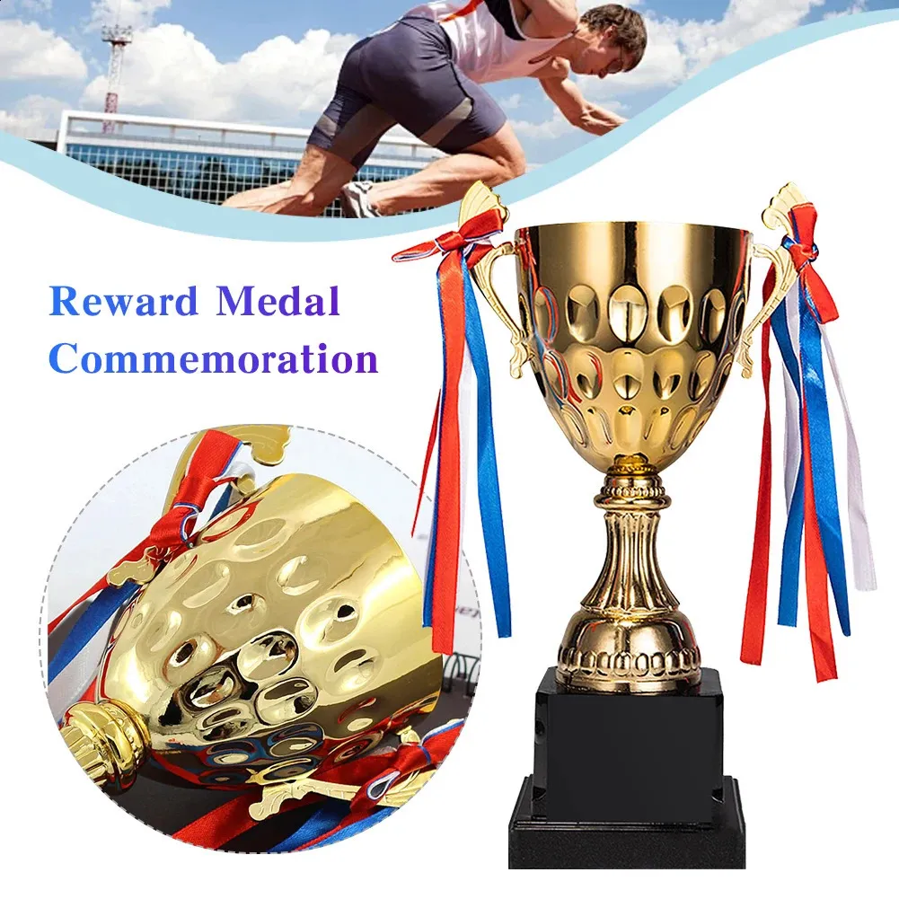 Remuuly 30 Pcs Award Medals Bulk 2'' Gold Trophy Award Winner Metal First Place With Neck Ribbons Award Prize Gift For Tournaments Match Sports