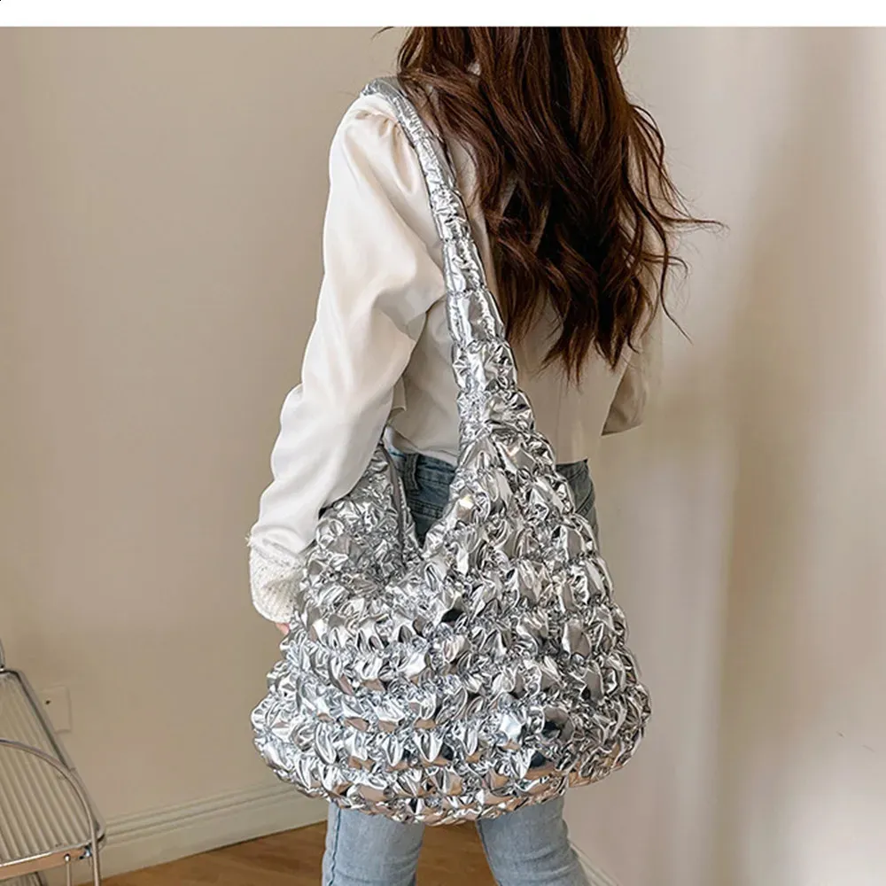 DHgate.com:Ruched Cloud Crossbody Bag: Large Capacity