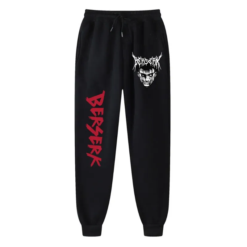Pantalones De Chándal Berserk Guts - Diseño Anime, Cintura Elástica, Corte Holgado, Para Cosplay O Uso Diario