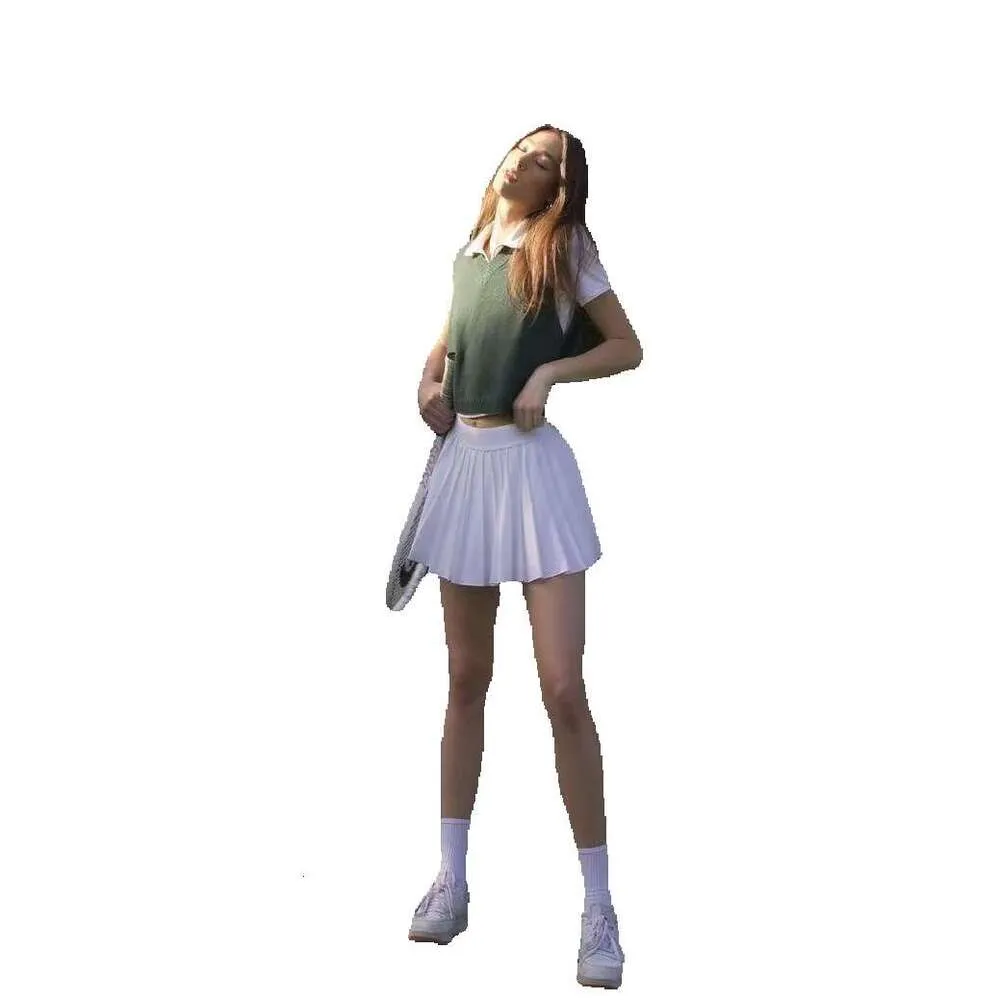 TNSRAY Jupe courte sexy pour femme - Mini jupe plissée avec plis - Jupe patineuse vintage - Lingerie élastique - Noir - Taille M