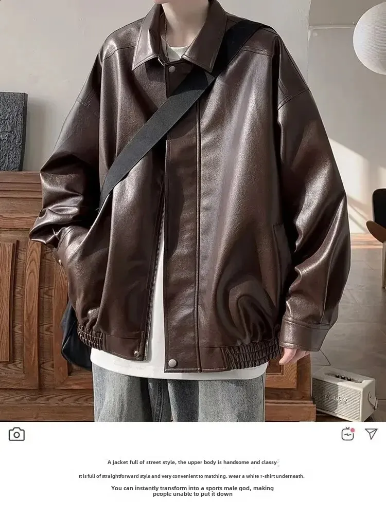 ちあ　Ameri vintage FAKE LEATHER JACKET N.HOOLYWOOD for Ameri FAKE LEATHER JACKET