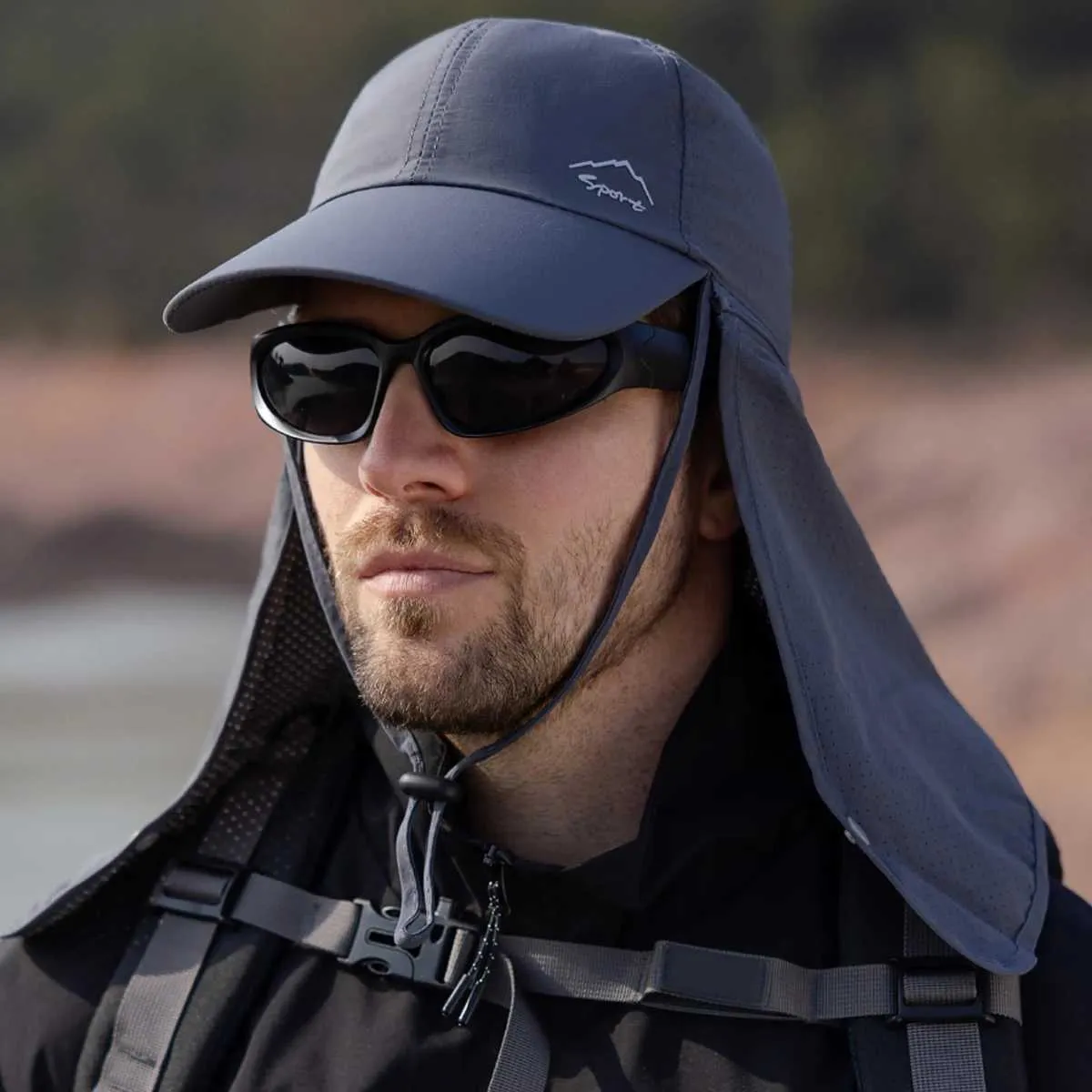 Ball Caps Detachable Quick Drying Mens Baseball Cap Outdoor 
