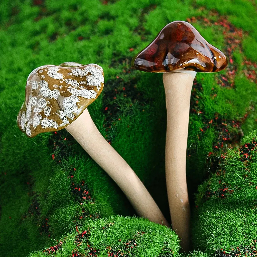 Miniatur Keramik Pilz Fairy Garden Dekor: Charming... Von 11,33  | DHgate