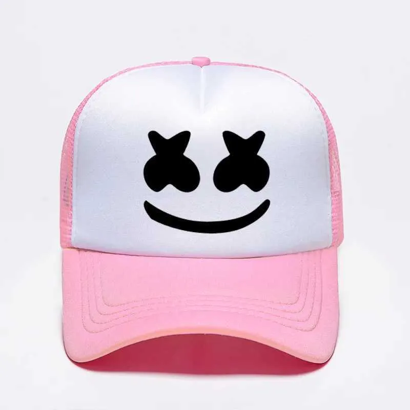 Kids Breathable Mesh Baseball Cap With Sunshade Electro DJ