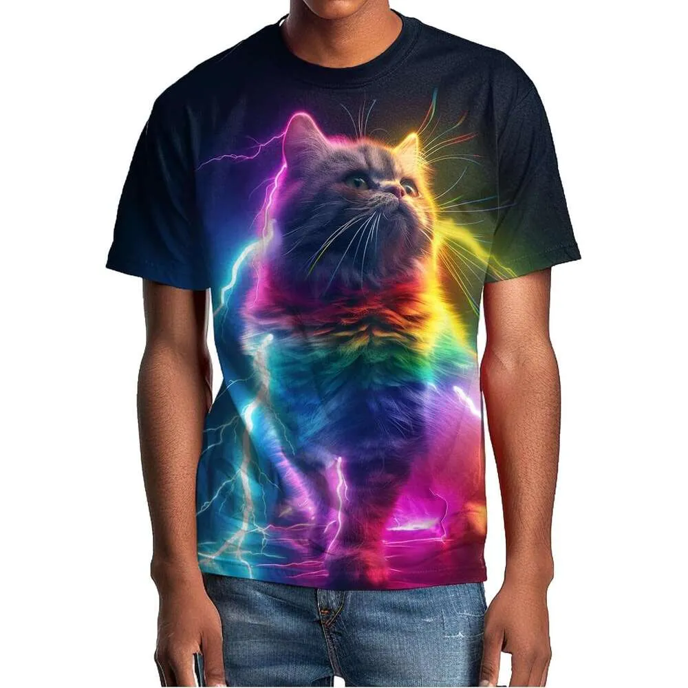 Mejor Precio En A Granel T Shirts Chat Pour Hommes T Shirt