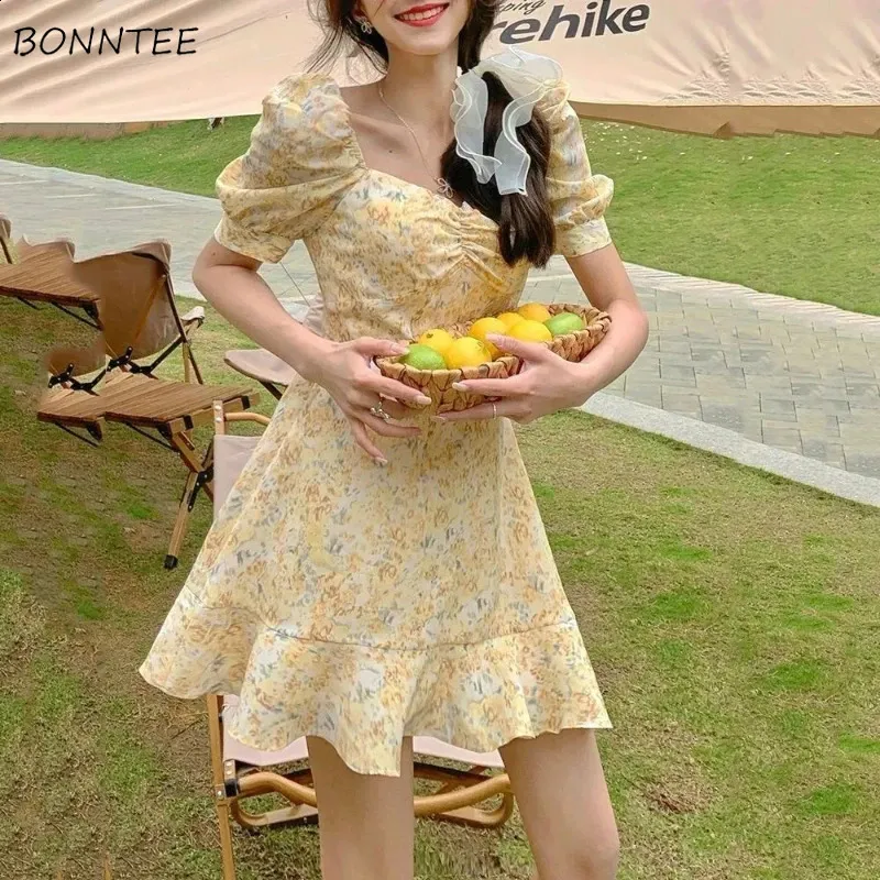 Vestidos De Vacaciones De Ulzzang Para Mujeres: Ropa De Verano De