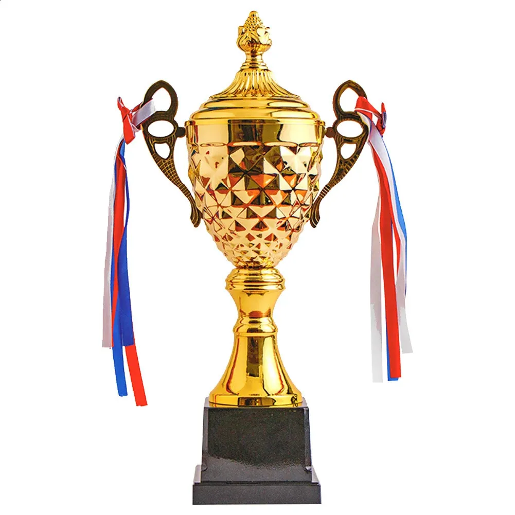 Gold championship trophy Cup - 33cm Height Football...