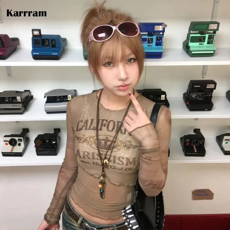 90s sheer top