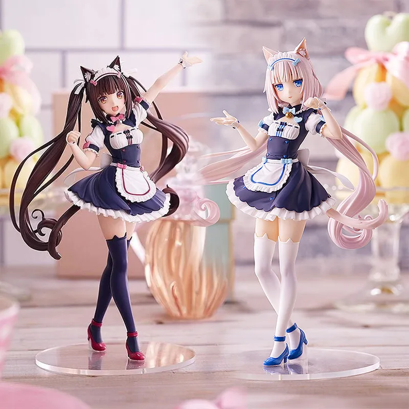 アニメPVCフィギュア：ツートンの収集可能な置物、チョコレート