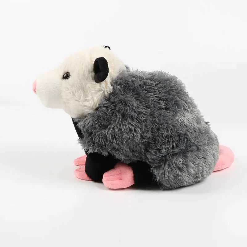 Cute Opossum Plush Toy Soft Hamster Doll, Mouse Pet Funny Gift