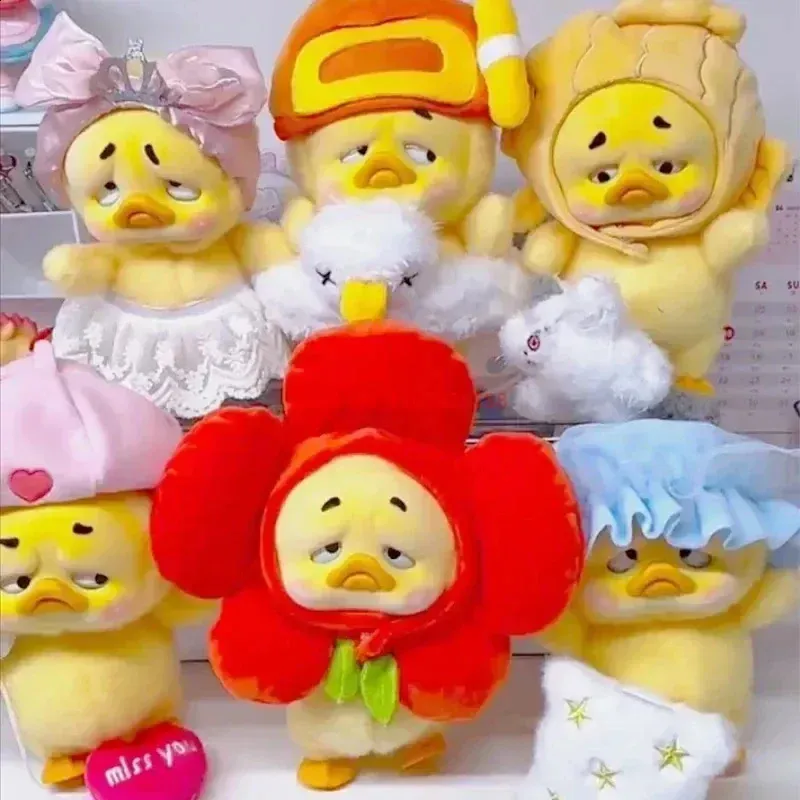 Upsetduck 2 Act Cute Duck Plush Doll Duckoo Blind Box Toy