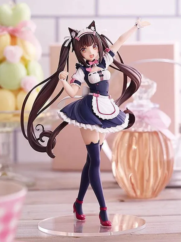 アニメPVCフィギュア：ツートンの収集可能な置物、チョコレート