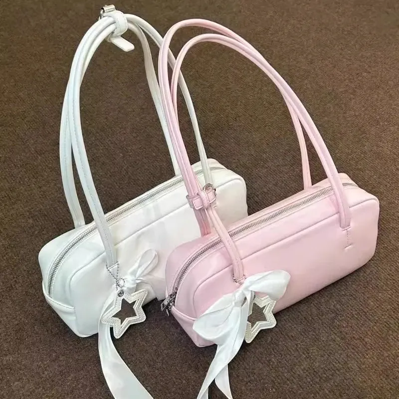 Y2K Fairy Bow women's shoulder handbags - Elegant and