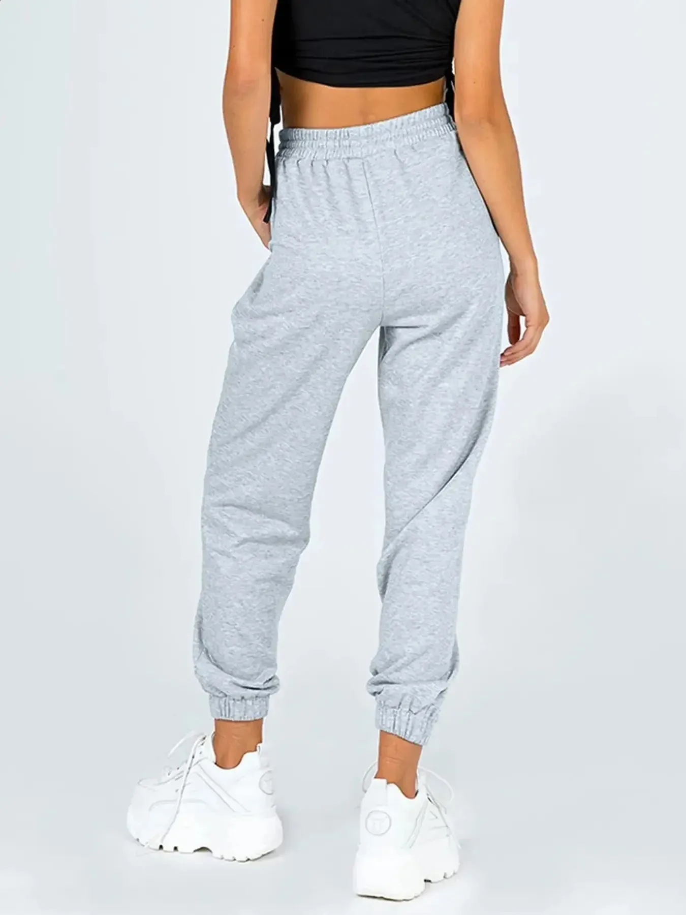High Waisted Womens Cinch Bottom Athletic Joggers Long Sweatpants Women  Style 240809 From Huang03, $3.8 | DHgate.Com