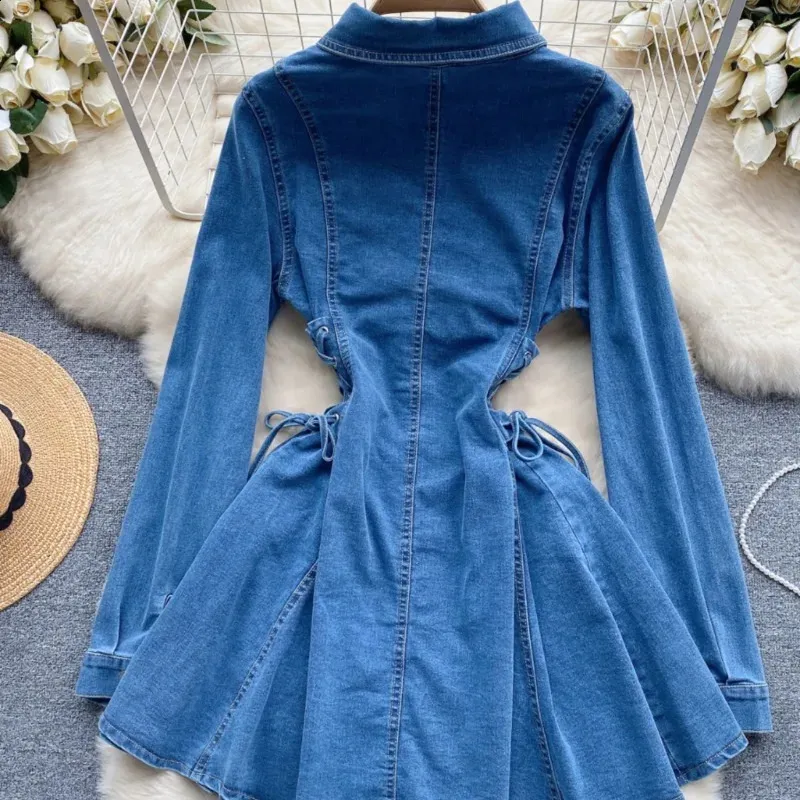 denim bandage dress Rebellion Denim Wrap Mini Castaway Online