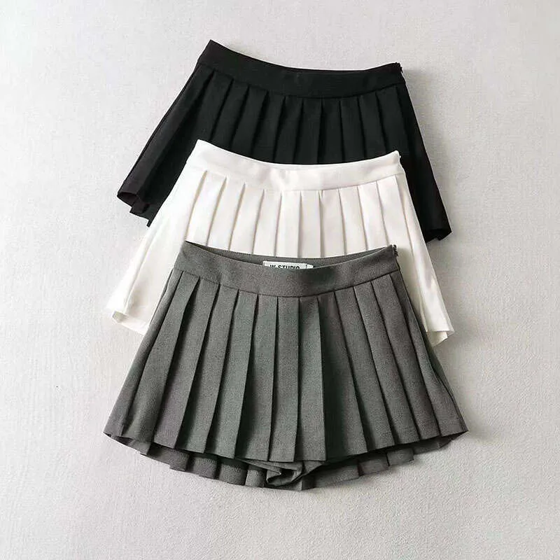 High Waist Pleated Mini Skirt Womens Short Summer Skirts Shop