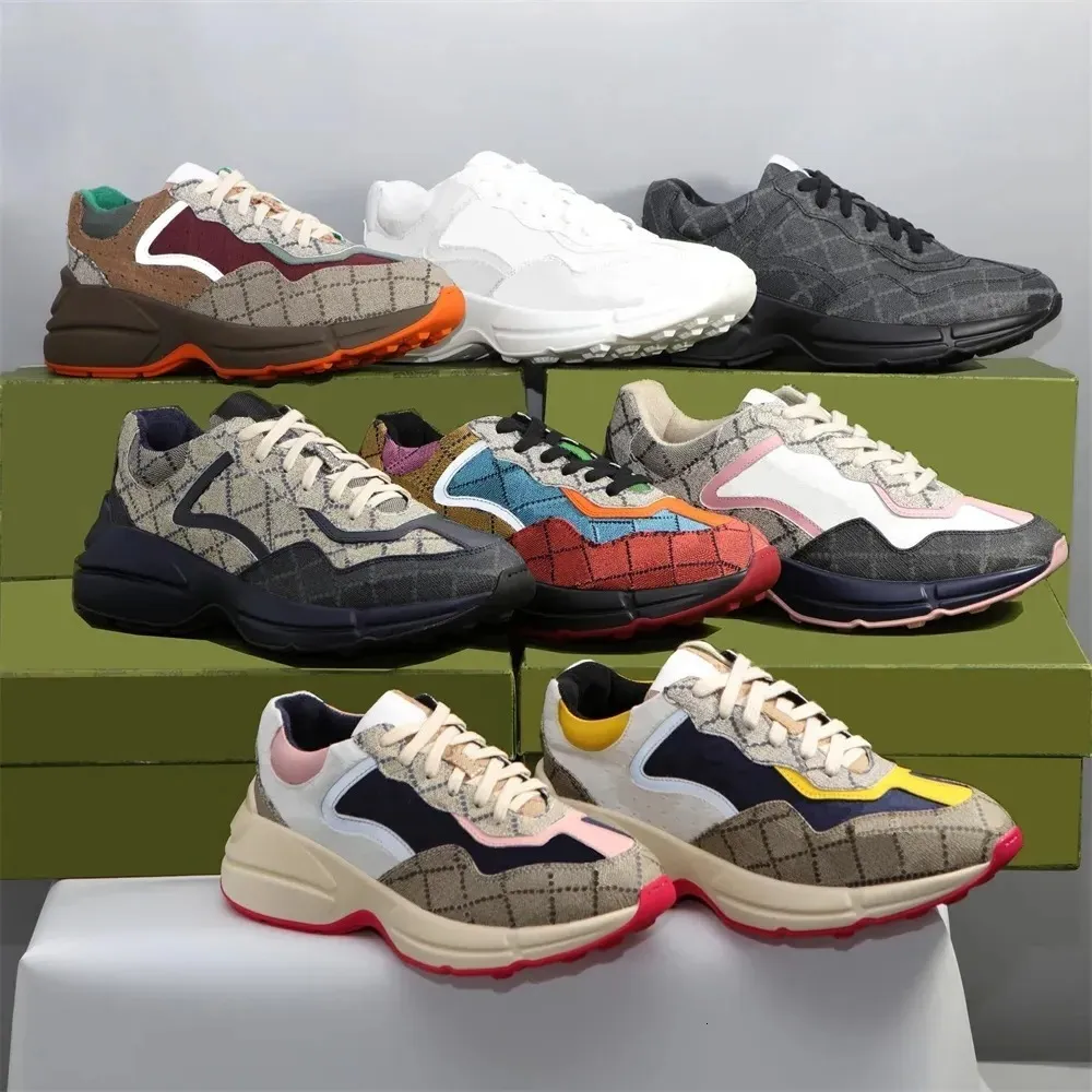 Gucci Ankle redtape sneakers Designer Luxury Sports Shoes for Women Retro Printed Beige Leather Fashionable Casual Shoes NP2D