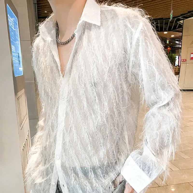 chinese dress ladies Prestige Stealth Lace Shirt (Black) L main image 1